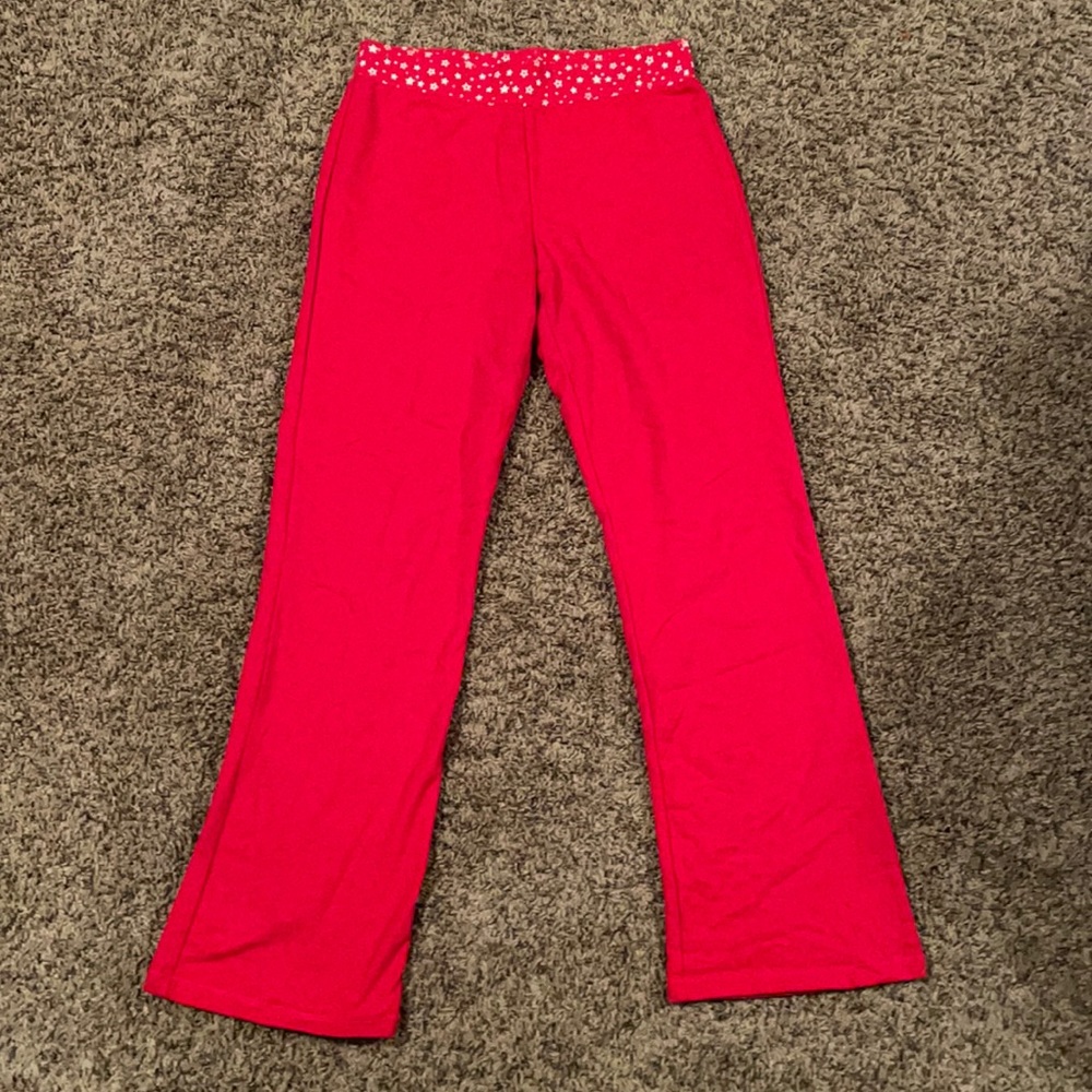 Red Yoga Pants